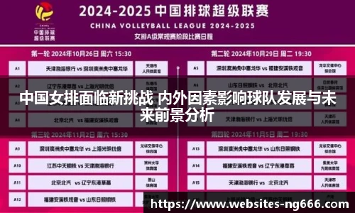 中国女排面临新挑战 内外因素影响球队发展与未来前景分析